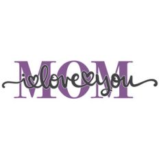 mom i love you block out