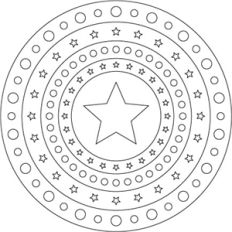 circles and stars: nested