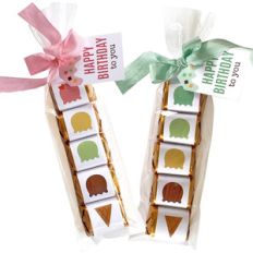 ice cream cone mini candy bar wraps