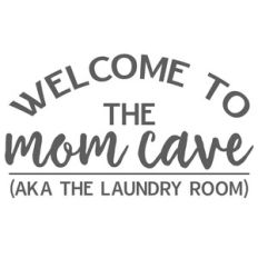 mom cave - laundry room