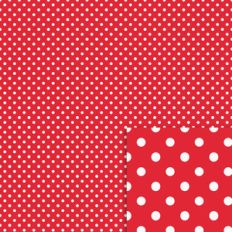red and white polka dot background paper
