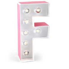 marquee letter f