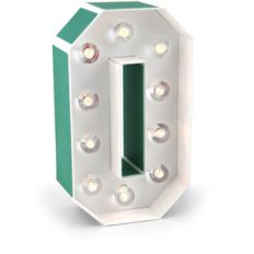 marquee letter o