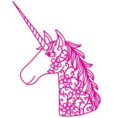 unicorn papercut