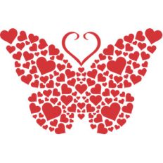 butterfly hearts