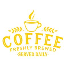 coffee freshly brewed