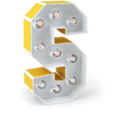 marquee letter s