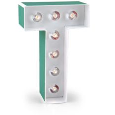 marquee letter t