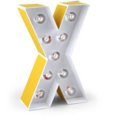 marquee letter x