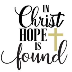 in christ hope found