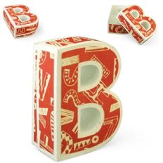 3d b letter box