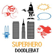 superhero doodlebat