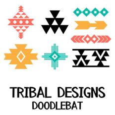 tribal designs doodlebat