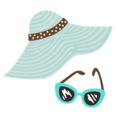 sun hat and shades