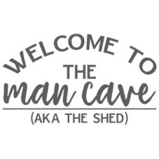 man cave - shed