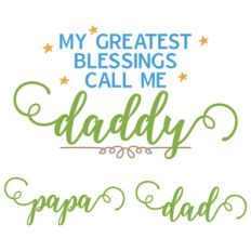 greatest blessings - daddy names