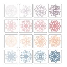 flower stickers