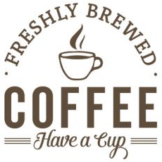 freshly brewed coffee