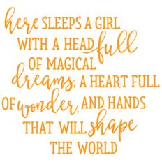 here sleeps a girl