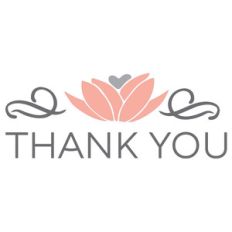 thank you - wedding design