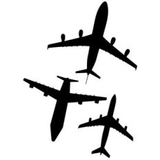 three planes