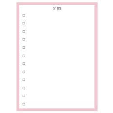 to do list printable