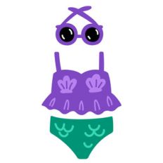 baby mermaid swimsuit