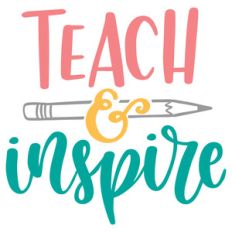 teach and inspire pencil