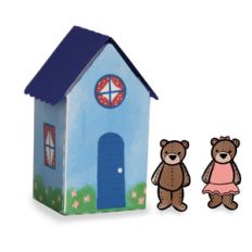 paper doll house - bears