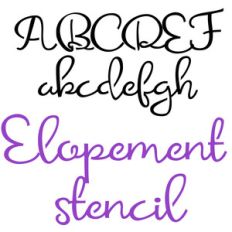 zp elopement stencil