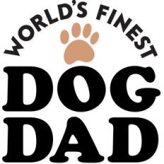world's finest dog dad