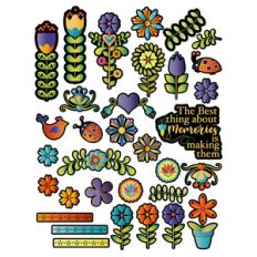 folk art four planner stickers