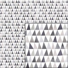 muted triangles geometric pattern