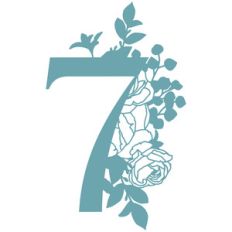 7 flower number