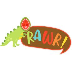 rawr dinosaur title