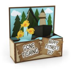 box card gone fishing