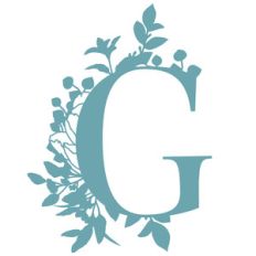 g flower letter