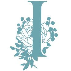i flower letter