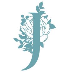 j flower letter