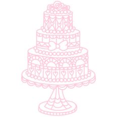 birthday wedding cake