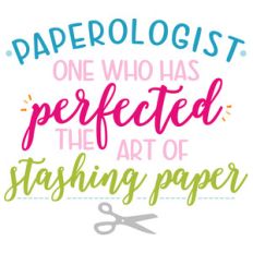 paper stashing