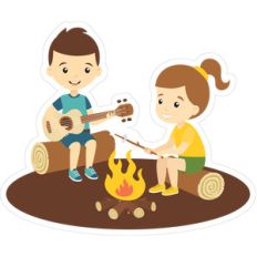 campfire scene