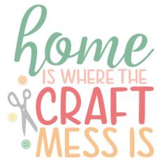 home craft mess