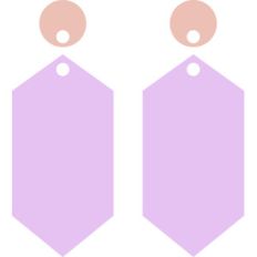 geometric earrings