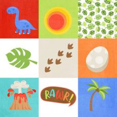 4x4 dinosaur elements
