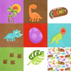 4x4 dinosaur elements