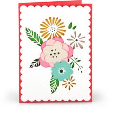 pop dot flower card