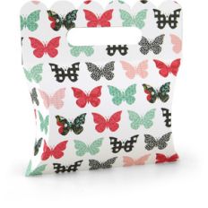 pillow box with handle large scallops