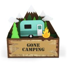 box card camping