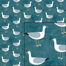 seagull bird pattern